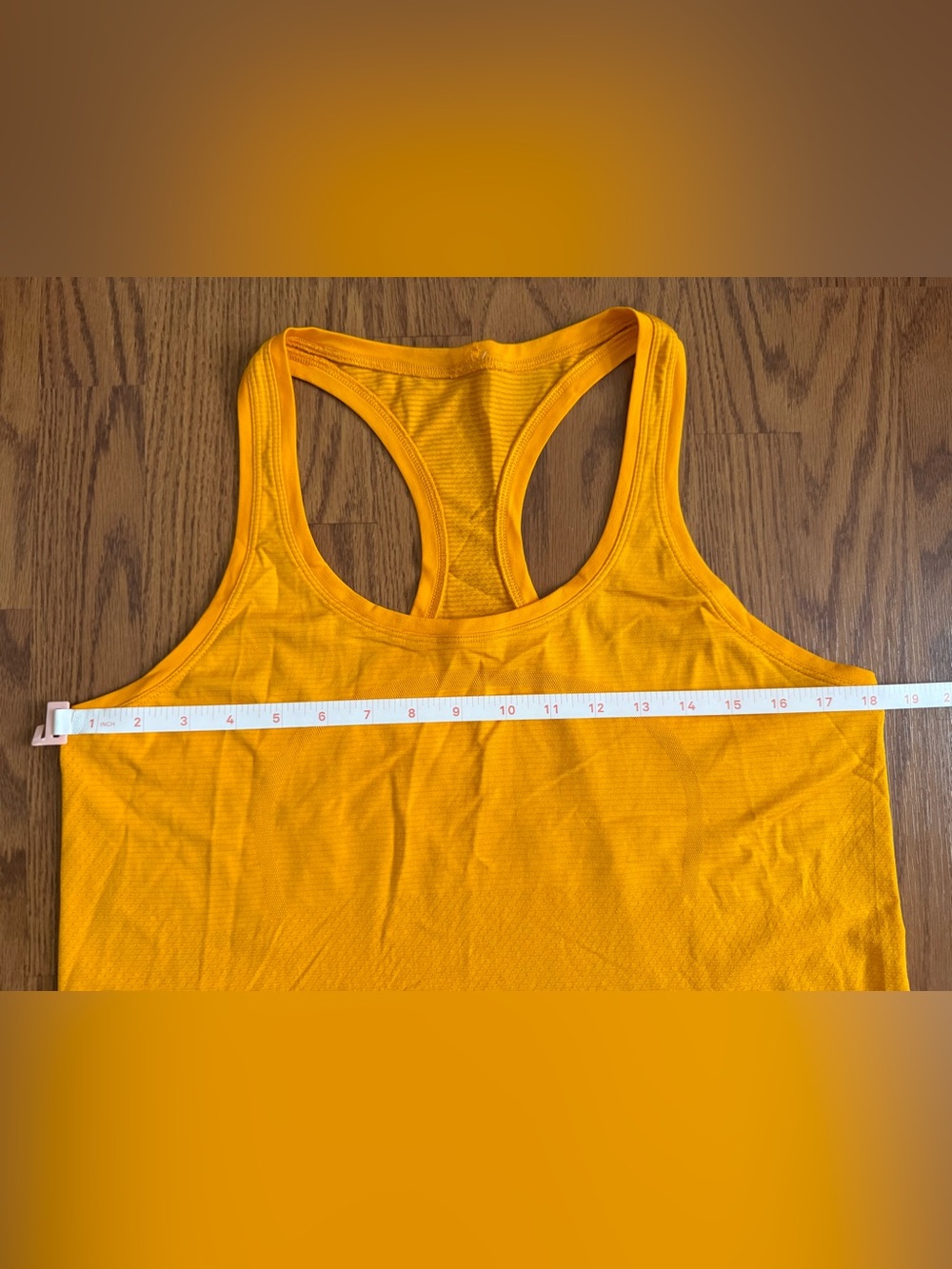 Lululemon Swiftly Tech Racerback Tank Top 2.0 Race Length Clementine Orange - 12 - Picture 8 of 11